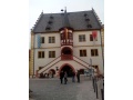 Budova radnice v historickom centre vinrskeho mesta Volkach