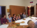 Spolon posedenie slovenskch a eskch pedaggov v zborovni koly
