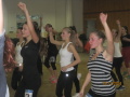 �iaci po�as hodiny hip-hopu