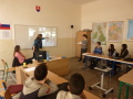 Jazykov� pobyt v Anglicku, aj tu sme boli � vyu�uj�ca ANJ po�as prezent�cie �iakom