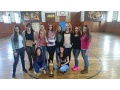 V�azn� dru�stvo diev�at GJK na turnaji O poh�r prim�torky mesta Zlat� Moravce vo volejbale