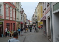 Pohľad na ulicu v centre mesta Jindřichov Hradci