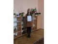 Lívia Furdová, II.A s diplomom za 2. miesto – súťaž Mladý prekladateľ  - preklad titulkov z anglického jazyka do slovenského