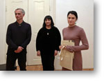 K. Komárová prebrala ocenenie z rúk porotkyne D. Podrackej K. Komárová prebrala ocenenie z rúk porotkyne D. Podrackej