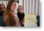 Toto je náš certifikát Žiačky z GJK s certifikátom Zelená škola