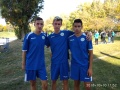 Spolo�n� fotka troch �iakov, ktor� sa z��astnili krajsk�ho kola v cezpo�nom behu