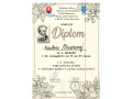 Miestny odbor Matice slovenskej Zlat� Moravce, Mesto Zlat� Moravce a MSK� Zlat� Moravce ude�uj� Diplom Barbore Muchovej za 3. miesto v II. kateg�rii od 15 do 25 rokov v 2. ro�n�ku region�lnej s��a�e v prednese po�zie a pr�zy Janka Kr�a. Podp�san� � prim�tor mesta Zlat� Moravce a predseda MO MS Zlat� Moravce