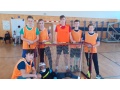 Florbalov� dru�stvo chlapcov I.B v telocvi�ni �koly