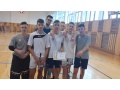 Florbalov� dru�stvo chlapcov II.A s diplomom za 2. miesto