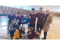 Florbalov� dru�stvo chlapcov III.A a �iaci III.A s diplomom za 1. miesto