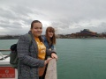 �ia�ky pri z�bradl� pri jazde trajektom po mori