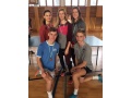 Spolo�n� fotografia najlep��ch stolnotenisov�ch hr��ov GJK (chlapcov aj diev�at) s medailami