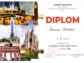Diplom imonovi Striekovi za 3. miesto v krajskom kole Olympidy v anglickom jazyku v kategrii 2B