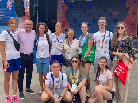 Gymn�zium Janka Kr�a na EYOF 2022
