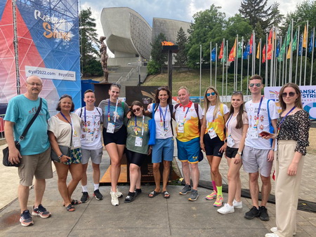 Gymn�zium Janka Kr�a na EYOF 2022