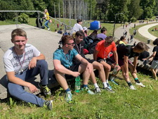 Gymnazisti na Olympijskom dni det� s EYOF v Banskej Bystrici