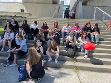 Gymnazisti na Olympijskom dni det� s EYOF v Banskej Bystrici