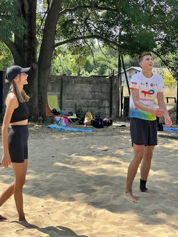 Turnaj v pl�ovom volejbale