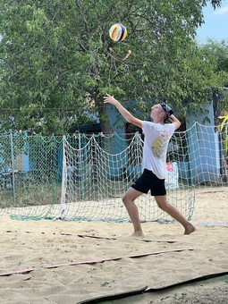 Turnaj v pl�ovom volejbale