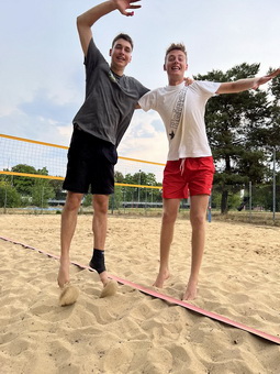 Turnaj v pl�ovom volejbale