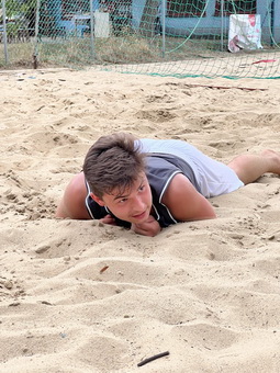 Turnaj v pl�ovom volejbale