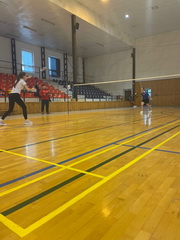 Krajsk� kolo diev�at stredn�ch �k�l v bedmintone v �uranoch - 3. miesto