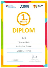 diplom za 1. miesto - diev�at�