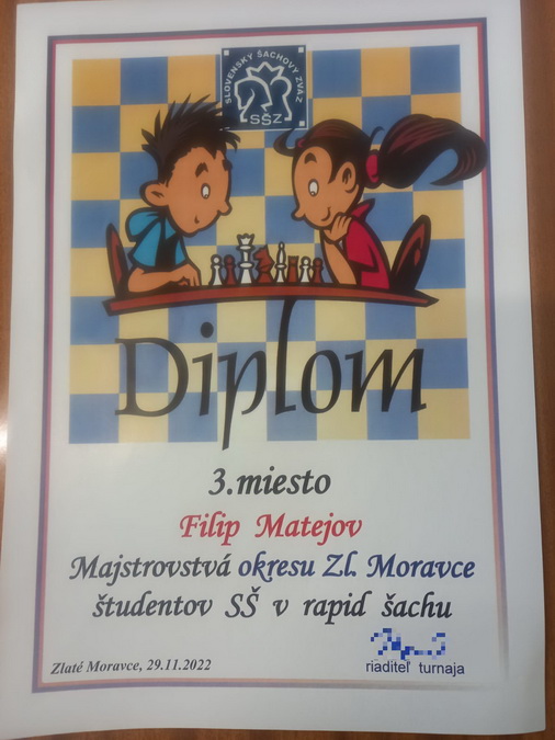 Majstrovstv� okresu v �achu