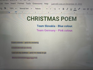 Online hodiny s partnerskou �kolou Alice Solomon Schule Hanover