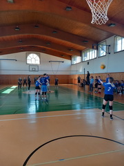 Z�skali sme postup do krajsk�ho kola vo volejbale