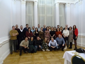 Stret�vka po 20 rokoch, na�i prv� okt�vani 1995 - 2003, triedna u�ite�ka: PaedDr. Anna Rosenbergov�