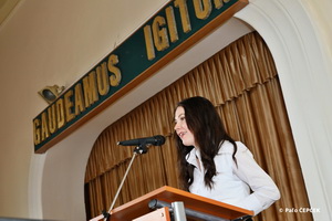 Gymn�zium Janka Kr�a v&nbsp;Zlat�ch Moravciach oslavovalo