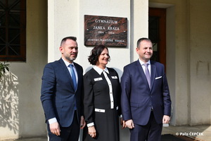 Gymn�zium Janka Kr�a v&nbsp;Zlat�ch Moravciach oslavovalo