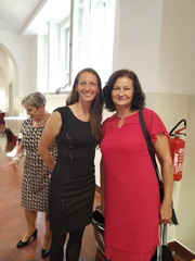 Dru�obn� n�v�teva v Jind�ichovom Hradci pri pr�le�itosti st�ho v�ro�ia budovy �koly Gymn�zia V�t�zslava Nov�ka