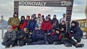 Po�me na ly�e! (Prv�ci na ly�iarskom v�cviku)