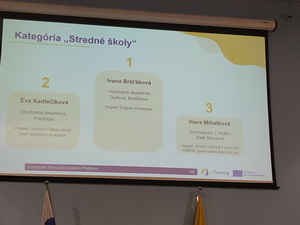 Ocenenie v n�rodnej s��a�i eTwinning 2023