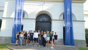 Seminaristi z dejepisu na exkurzii: Letn� s�dlo prezidentov, Masaryk a Topo��ianky