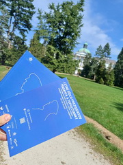 Seminaristi z dejepisu na exkurzii: Letn� s�dlo prezidentov, Masaryk a Topo��ianky