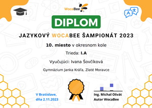 Jazykov� WocaBee �ampion�t