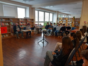 Beseda s&nbsp;region�lnym spisovate�om Miroslavom Piusom