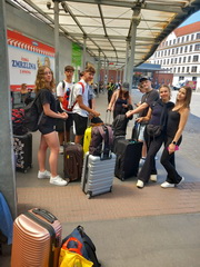 Partnersk� �kolu v L�becku nav�t�vilo v r�mci projektu Erasmus+ 16 �tudentov n�ho gymn�zia