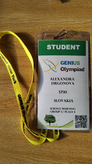 Genius Olympiad 2025: Moja vedeck� cesta do srdca USA