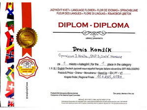 Jazykov� kvet - krajsk� kolo