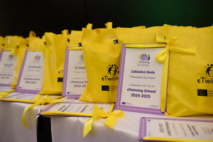 Ocenenie �kola eTwinning 2024-2025