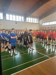 Postupujeme do krajsk�ho kola vo volejbale