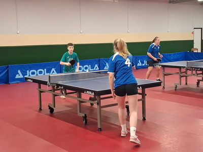 Krajsk� kolo stredn�ch �k�l v&nbsp;stolnom tenise - diev�at�