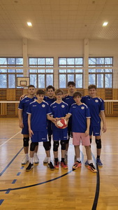 �spe�n� okresn� kol� vo volejbale stredn�ch �k�l pre Gymn�zium Janka Kr�a