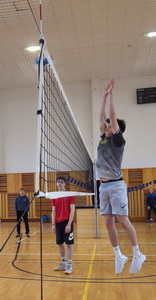 �spe�n� okresn� kol� vo volejbale stredn�ch �k�l pre Gymn�zium Janka Kr�a